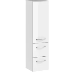Midischrank Bari weiß hochglanz Fokus 3057 30 x 142 x 33 cm^Pelipal Discount