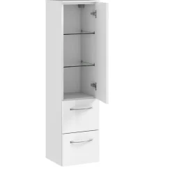 Midischrank Bari weiß hochglanz Fokus 3057 30 x 142 x 33 cm^Pelipal Discount