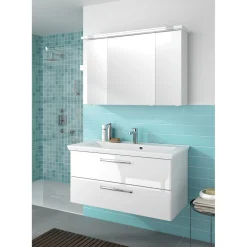 Spiegelschrank Trentino weiß 105 x 72 x 20 cm^Pelipal Best