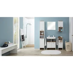 Pelipal Waschbeckenunterschrank Sina 62 x 54 x 28 cm weiß