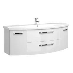 Waschtischunterschrank Asti weiß hochglanz Fokus 4010*Pelipal Online