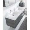 Waschtischunterschrank Volterra grau Fokus 5015^Pelipal