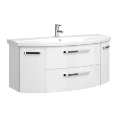 Pelipal Waschtischunterschrank Asti weiß hochglanz Fokus 4010