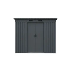 Pergart Gerätehaus Leipzig II 2m² anthrazit matt