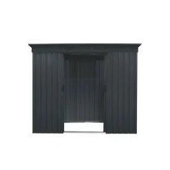 Pergart Gerätehaus Leipzig II 2m² anthrazit matt