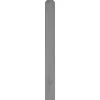 Pfosten Zaunserie Malmö Aalborg 9 x 9 x 100 cm Rundkopf Fichte basaltgrau lasiert