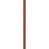 Pfosten Zaunserie Oslo 9 x 9 x 190 cm Rundkopf Kiefer braun lasiert* Hot
