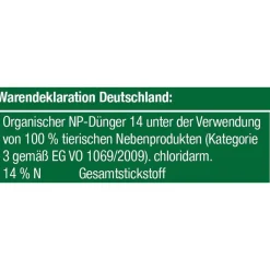 Plantiflor BIO Hornmehl 2,5 kg