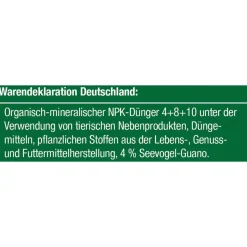 BIO Tomatendünger 750g^Plantiflor Discount