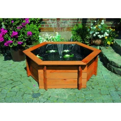 Sechseck-Hochteich 150 cm^Promadino Online