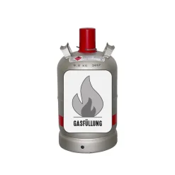 Propangas-Eigentumsflasche Alugas 11 kg Füllung zzgl Pfand