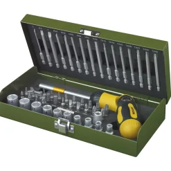 Schraubendreher-Satz mit Knarrenschrauber 54-teilig*Proxxon Industrial Discount