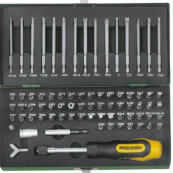 Sicherheits- und Spezialbit-Satz 1/4 Zoll 75-teilig*Proxxon Industrial Outlet