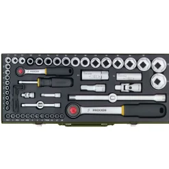 Steckschlüssel-Satz 1/4 und 1/2 Zoll 56-teilig^Proxxon Industrial Hot