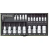 Proxxon Industrial Steckschlüssel-Satz TX 1/4 und 1/2 Zoll 24-teilig