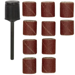 Proxxon Micromot Schleifbänder Durchmesser 14 mm 10 Stück Korn 120 mit Schleifzylinder