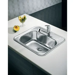 Pyramis Edelstahl-Einbauspüle ATRIA