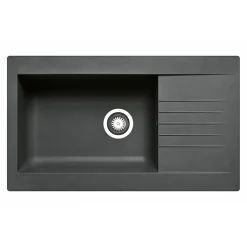 Einbauspüle Siroko schwarz 86 x 50 cm*Pyramis Sale