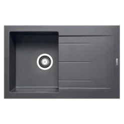 Einbauspuele ALAZIA 79 x 50 cm 1B 1D Granit Iron Grey^Pyramis Clearance