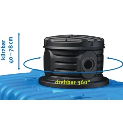 Flachtank Flat M Garten-Comfort Paket 6000 L*4rain Discount