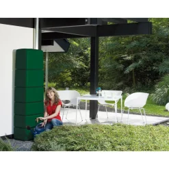 Wandtank Slim grün 650 L^4rain Hot