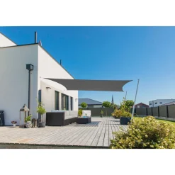 Rechteck-Segel Cannes 3 x 4 m anthrazit* New