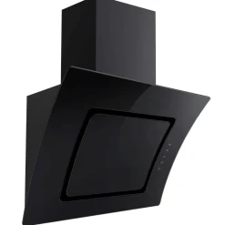 Respekta Alia Konkave Schräghaube CH55060SA++ 60 cm Schwarz