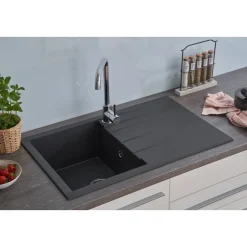 Respekta Einbauspüle Houston Mineralite