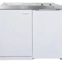 Miniküche Levin MK100WCS weiß 100 cm^Respekta Best