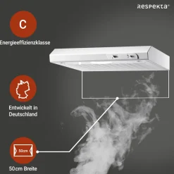 Suna Unterbauhaube DH520WL 50 cm Weiß*Respekta Hot