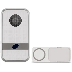 Funk-Gong mit Taster kompakt Orchestra Batterie 58 Melodie 150m weiß^REV Ritter Outlet