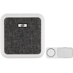 Funk-Gong mit Taster & Stoffbez.Orchestra Batterie 58 Mel. 150m weiß^REV Ritter