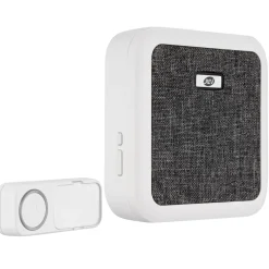 Funk-Gong mit Taster & Stoffbez.Orchestra Batterie 58 Mel. 150m weiß^REV Ritter