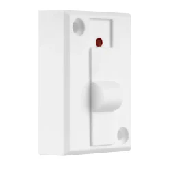 REV Ritter Klingelausschalter für Trafobetrieb 12V 1,5A weiß