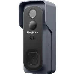 Türsprechanlage Link2Home WiFi Video grau-schwarz^REV Ritter New