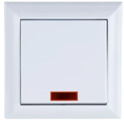 REV Ritter AP-Schalterprogramm PlanoLuxe weiß Kontroll-Wechselschalter