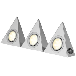 LED-Unterbauleuchte TrianglePromo 3 x 1,8W m Schalter^REV Ritter Discount