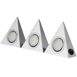 LED-Unterbauleuchte TrianglePromo 3 x 1,8W m Schalter^REV Ritter Discount