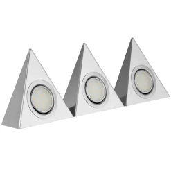 LED-Unterbauleuchte TrianglePromo 3 x 1,8W m Schalter^REV Ritter Discount