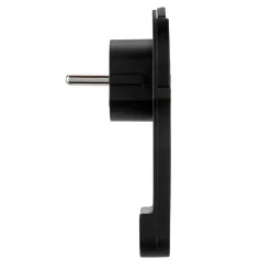 Schutzkontakt-Flachstecker Smart Kunststoff wiederanschließbar schwarz^REV Ritter Discount