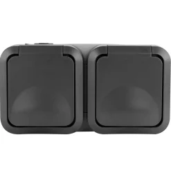 REV Ritter Steckdose AquaStorm 2-fach waagerecht