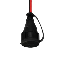 REV Ritter Verlängerung Safeline Gummi Schutzk. H05RR-F 3G1,5² 5m rot-schwarz