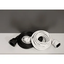 Verlängerung Schutzkontakt Kunststoff H05VV-F 3G1,5² 3m weiß^REV Ritter