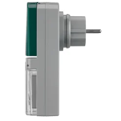 Zeitschaltuhr außen IP44 digital Standard 140 Schaltzeiten grau-grün^REV Ritter Outlet