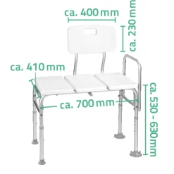 Ridder Badewannen-Transferbank höhenverstellbar