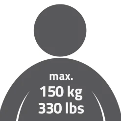 Ridder Badezimmerstuhl Sam weiss bis 150 kg