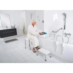 Bad-Hocker höhenverstellbar Go weiß*Ridder