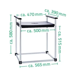 Ridder Bad-Hocker Premium XXL schwarz