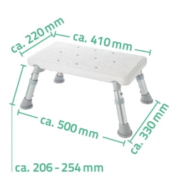 Ridder Bad-Schemel höhenverstellbar