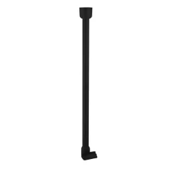 Deckenstütze Wien Durchmesser 25 mm ca 55 cm schwarz*Ridder Discount
